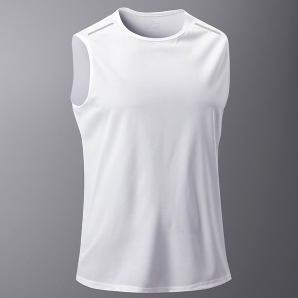 pstuiky Camisetas sin mangas para hombre, Camiseta deportiva informal sin mangas con cuello redondo para hombre Camisas de hombre xxxl