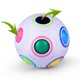 thumbnail image 2 of Cube Rainbow Ball Puzzles Football Magic Cube Educational Learning Toys for Children Adult Kids Stress Reliever Toys heqiyong LED, 2 of 2