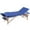 Blue, variant on vidaXL Massage Table Portable Massage Bed Salon Therapy Beauty Table 3 Zones