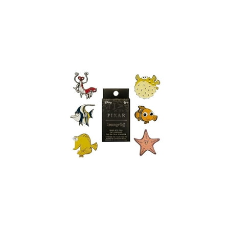 Loungefly Pixar Finding Nemo Fish Tank Buddies Blind Box Pins (One Random Pin)
