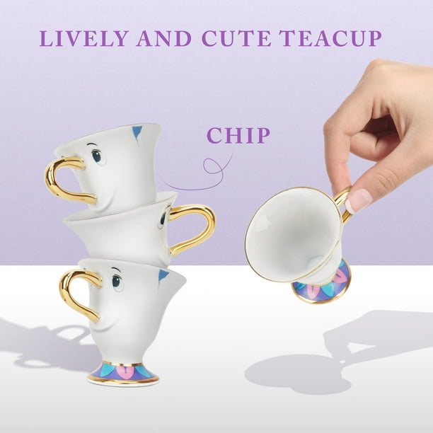 Disney teapot set beauty and the beast outlet
