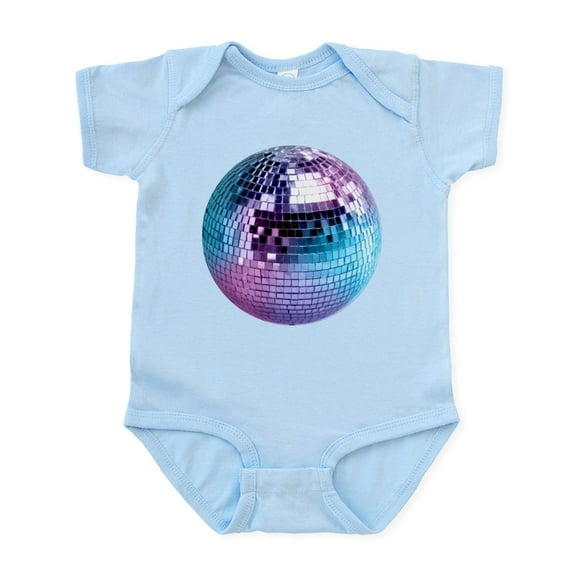 CafePress - Disco Ball Graphic - Baby Light Bodysuit, Size Newborn - 24 Months