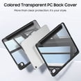 thumbnail image 3 of Fintie Slim Hybrid Case for iPad Air 11-inch M4/M3/M2 (2026/2025/2024), iPad Air 5th/4th Generation (2022/2020) 10.9 Inch - Clear Transparent Back Cover with Built-in Pencil Holder, 3 of 9