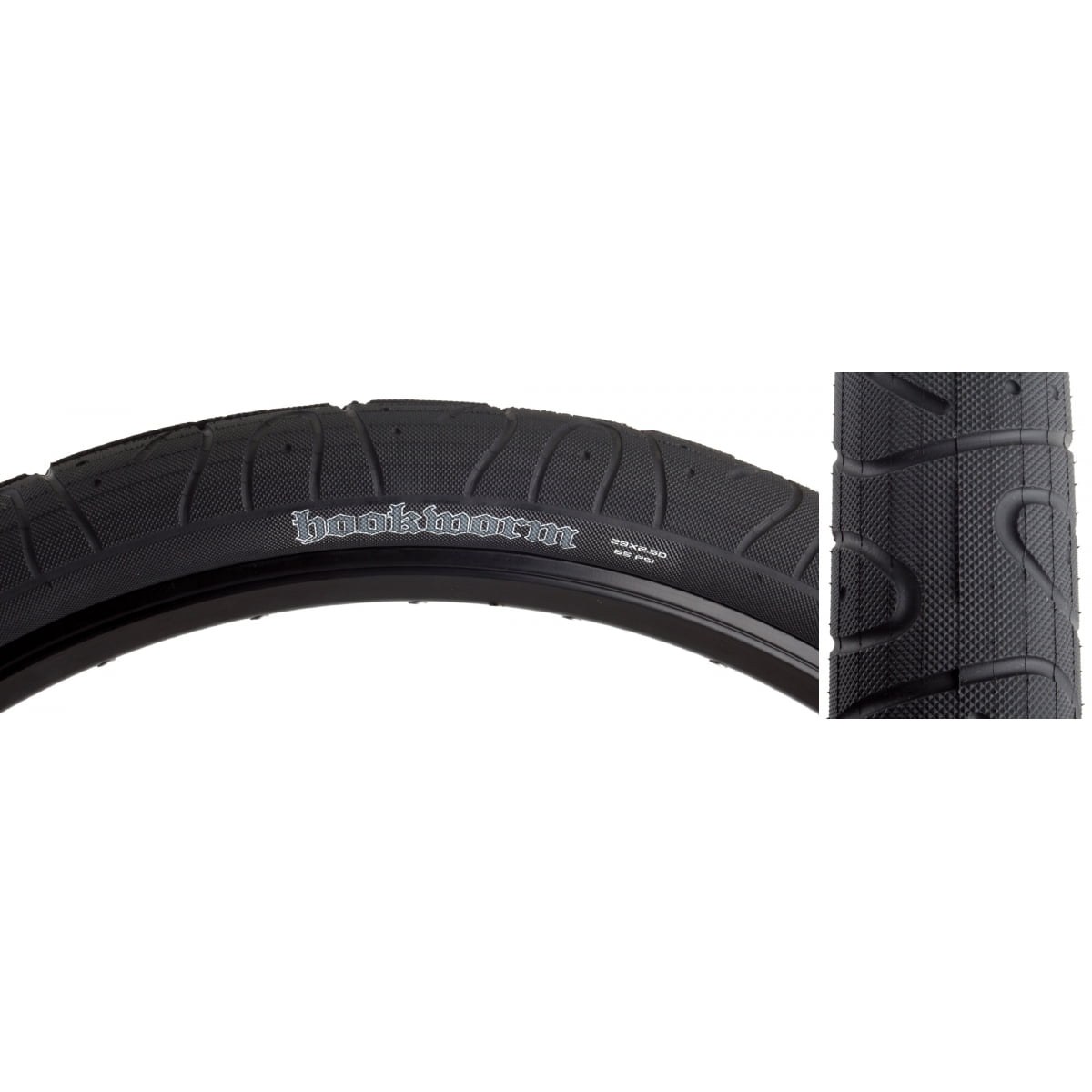Maxxis Hookworm Tire - 24 x 2.5 Clincher Wire Black Single