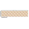 thumbnail image 3 of Ambesonne Spring Fabric by the Yard Upholstery, Flowers Leaves Simplified, 5 Yards, Pale Pink and Dark Khaki, 3 of 5