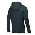 thumbnail image 3 of Men's ComfortWash  Charcoal LSU Tigers Long Sleeve Hooded T-Shirt, 3 of 3