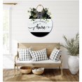 thumbnail image 5 of Make Yourself At Home Sign Front Door Porch Decorations, Round Rustic Wood Hanging Sign for Farmhouse Porch Outdoor Home Holiday Front Door Sign Decor, 5 of 5