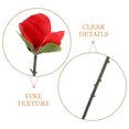thumbnail image 3 of Phenofice 10Pcs Folding Rose Professional Tricks Red Plastic Appearance Party Show, 3 of 8