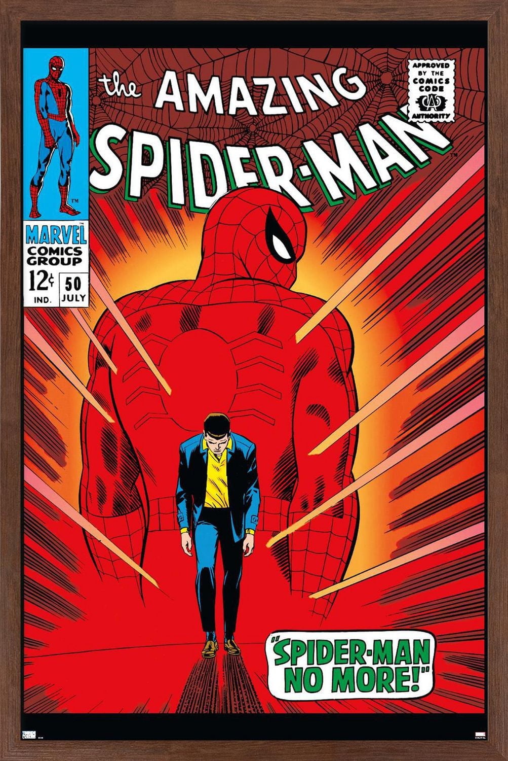 Marvel Comics - Amazing Spider-Man #50 Wall Poster