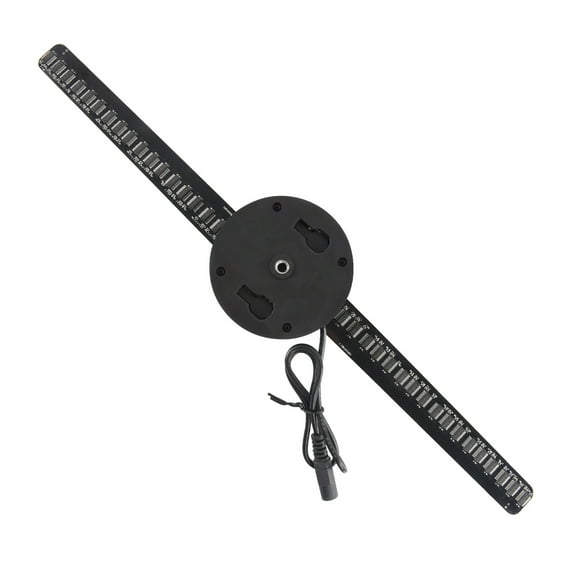 16.5" 3D Hologram Fan Rotating Lamp Video Advertising Projector For Shop, Bar, Party Advertising Display ,Multi-Scene Use