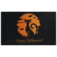 thumbnail image 2 of Mohawk Home Moon Cat Black Halloween Accent Rug, 2' x 3' 4", 2 of 5