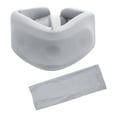 thumbnail image 3 of Collarín cervical universal, portátil, suave, gris, práctico soporte para el cuello, collarín cervical para avión, mujeres, hombres, para dormir,, 3 of 10