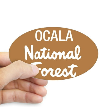 CafePress - Ocala National Forest (Sign) Rectangle Sticker - Sticker