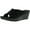 Black, variant on Skechers Women's Beverlee-Delighted Wedge Sandal