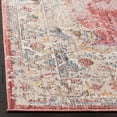 thumbnail image 3 of SAFAVIEH Bristol Doncho Oriental Polyester Area Rug, Rose/Light Gray, 5'1" x 7'6", 3 of 8