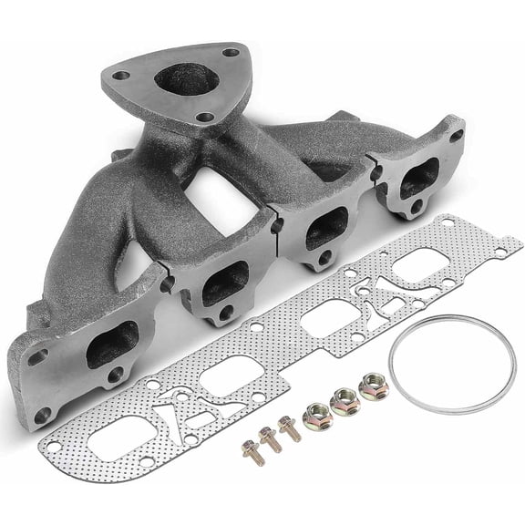 A-Premium Engine Exhaust Manifold Kit W/Gaskets & Bolts & Nuts [DOHC 4Cyl 2.4L] Compatible with Chevrolet Equinox 2013-2014, Captiva Sport 2013-2015 & GMC Terrain 2013-2014, 674-561