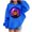 Blue E, variant on bbymog Halloween Graphic Print Hoodies for Teen Girls Boys Long Sleeve Pullover Hoodie Casual Teen Girl Clothes Gray 11 Years
