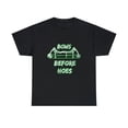 thumbnail image 2 of Funny Archery Season Deer Hunting Bows Before Hoes T-Shirt, 2 of 2