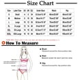 thumbnail image 3 of Traje de baño de 2 piezas para mujer, trajes de baño para mujer, conjunto de dos piezas de talla grande con estampado de moda para mujer, sin espalda, con cordones y cintura alta., 3 of 7