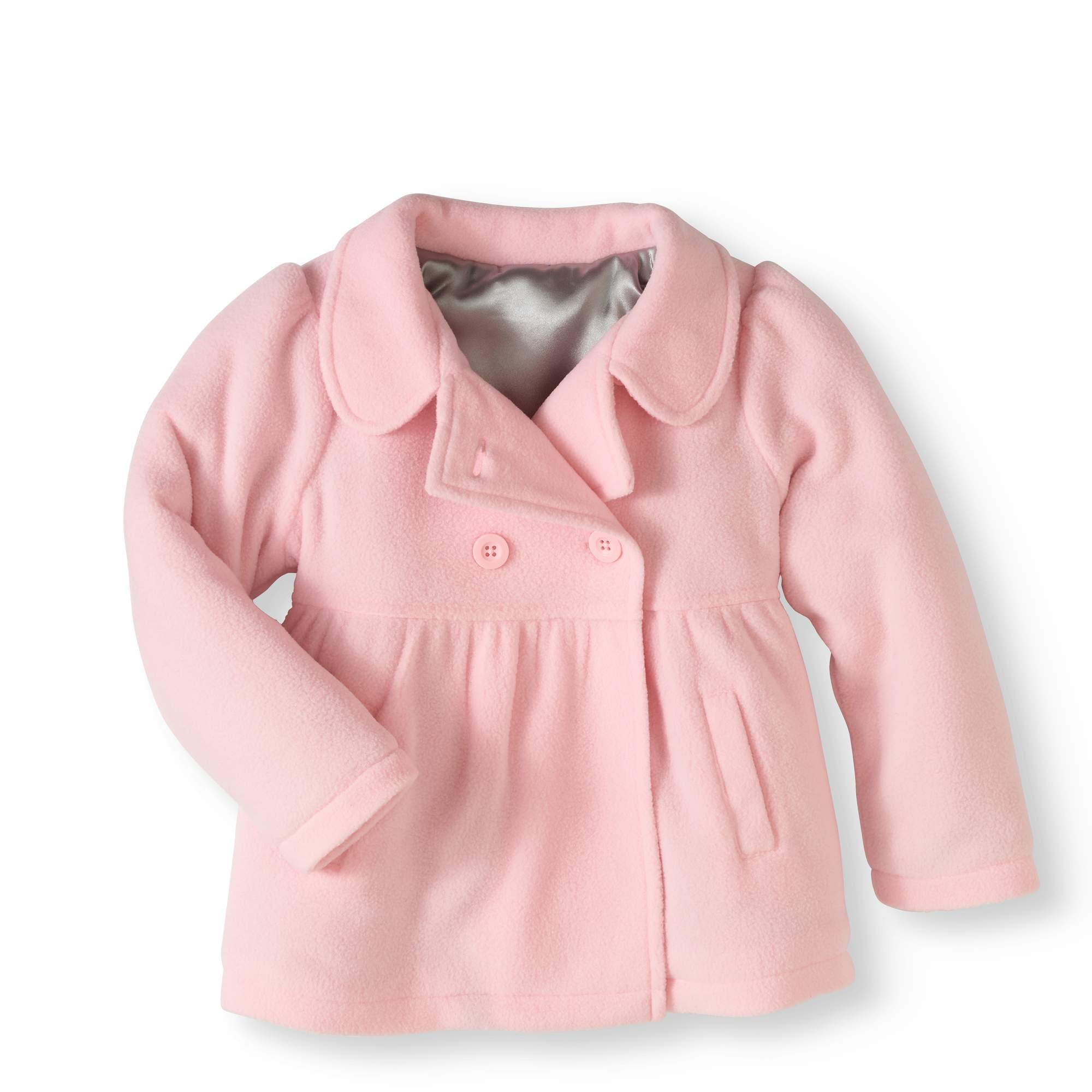 Healthtex Baby Toddler Girls' Essential Peacoat Jacket
