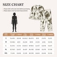 thumbnail image 3 of Xecao Cows Grazing On Meadow 1 Print Women Pajamas Set Soft Sleepwear Pjs long Sleeve Button Down Nightwear with Long Pants, 3 of 6