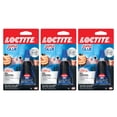 thumbnail image 1 of Super Glue Loctite Ultra Gel Control 4mL, Clear, 3 Pack, 1 of 7