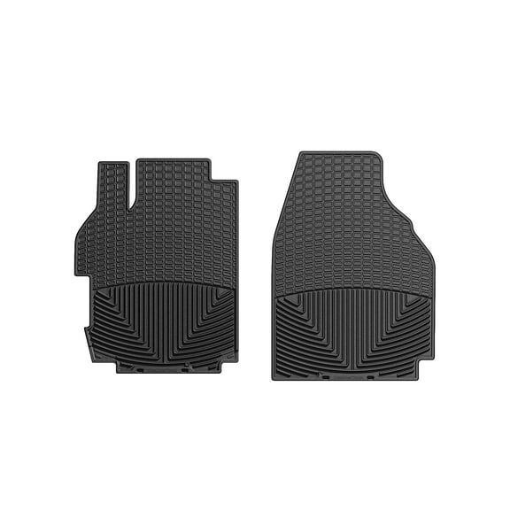 WeatherTech All-Weather Floor Mats compatible with 2007-2012 Nissan Sentra - 1st Row (Driver & Passenger), Black