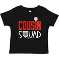 thumbnail image 3 of Inktastic Cousin Squad Baseball and Bat Boys or Girls Baby T-Shirt, 3 of 5