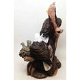 thumbnail image 3 of ICARUS AMERICAN BALD EAGLE IN NEST FAMILY SCULPTURE STATUE FIGURINE, 3 of 5