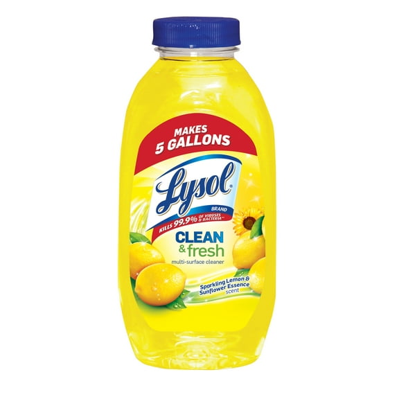 Lysol Clean & Fresh Multi-Surface Cleaner, Lemon & Sunflower, 10.75oz