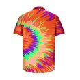 thumbnail image 5 of XMMSWDLA 3d Pattern Printed Short Sleeve T-Shirts Casual Graphics Tees Orange Mens Workout Shirts, 5 of 5