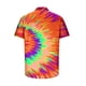 thumbnail image 4 of Camisas de Manga Larga para Hombres Blusa Cómoda de Cuello de Impresión, Camisa Casual de Poliéster para Uso Diario, de Fiesta Y de Primavera de Verano, 4 of 5