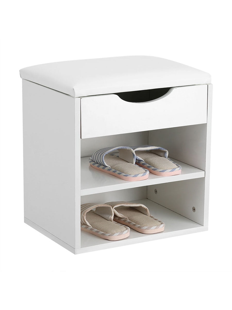 prepac shoe cubbie cabinet white on Entryway Shoes Storage Bench Home Hallway Shoe Bench Wooden Shoes Storage Organizer Cabinet Padded Seat Walmart Com Walmart Com