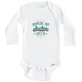 thumbnail image 1 of Someone In Bridgeport Loves Me Bridgeport CT Skyline One Piece Baby Bodysuit (Long Sleeve), 6-9 Months White, 1 of 1