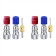 thumbnail image 1 of 2X Kit de Conversión de R12 A R134a, Kit de Adaptador de Adaptación de CA, Hembra de 1/4 de Pulgada, para de Refrigerante de Aire Acondicionado Automático, 1 of 5