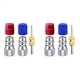 thumbnail image 1 of 2X Kit de Conversión de R12 A R134a, Kit de Adaptador de Adaptación de CA, Hembra de 1/4 de Pulgada, para de Refrigerante de Aire Acondicionado Automático, 1 of 5