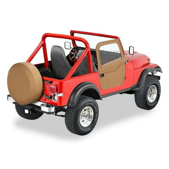 Bestop - 51778-37 - Full 2-Piece Fabric Doors Fits select: 1980-1986 JEEP JEEP, 1979 AMERICAN MOTORS JEEP