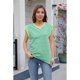 thumbnail image 4 of Camisetas Básicas de Verano para Mujer, Camisetas Informales Sin Mangas, Camisetas Holgadas, Talla XXL, Verde y Azul, 4 of 8