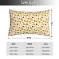 thumbnail image 2 of Yiaed Shiba Inu Sunflower Print Brushed Microfiber Envelope Pillowcases, Standard,Envelope Closure Pillow Cases(No pillow core)-20"x30", 2 of 6