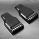 thumbnail image 3 of Embellecedor de cubierta de bisagra de ventana de puerta trasera estilo fibra de carbono, compatible con Jeep Wrangler JL 2018+, 3 of 10