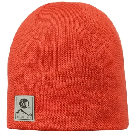 - Buff Outdoor Headwear Knitted & Polar Winter Hat Beanie Skull Cap Solid Orange