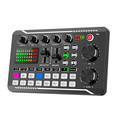 thumbnail image 1 of Mezcladora Interfaz De Audio Para Tarjeta De Sonido En Vivo Belug, Negro, 1 of 5