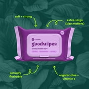 goodwipes Flushable Butt Wipes, Lavender Scented, 3 Pack, 150 Total Wipes