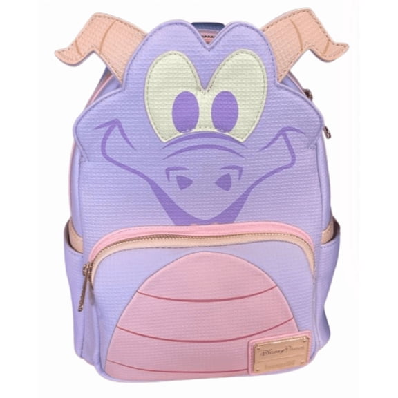 Disney Parks Epcot Loungefly Figment Pastel Mini Backpack New with Tags