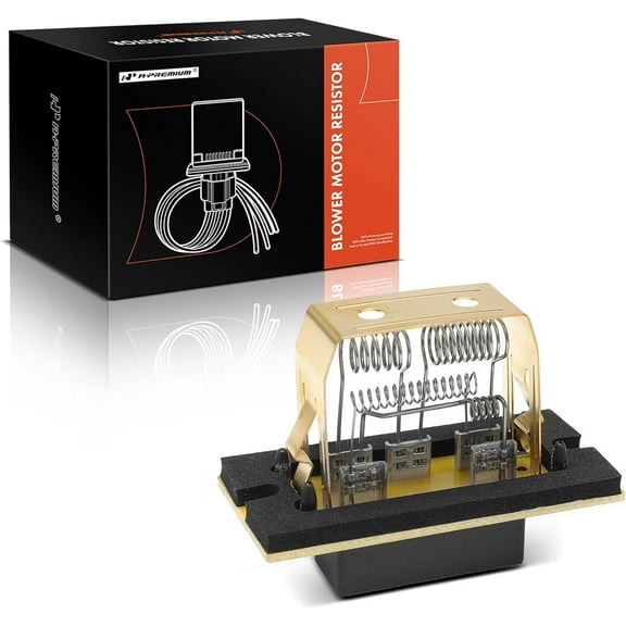 A-Premium HVAC A/C Blower Motor Resistor Replacement for Dodge Caravan Grand Caravan 1996-2000 Town & Country Grand Voyager Plymouth Front Blower