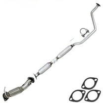 Front pipe Catalytic w/Resonator Exhaust kit compatible with 2011-2013 Elantra 1.8L