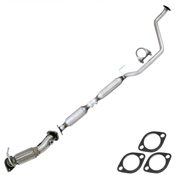 Front pipe Catalytic w/Resonator Exhaust kit compatible with 2011-2013 Elantra 1.8L