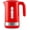 Red, variant on OVENTE 1.8L Electric Kettle, 1500W Fast Boiling Heater for Coffee or Tea, BPA Free, Easy to Fill Lid, Water Level Window, Auto Shut-Off, Boil-Dry Protection and Removable Filter, Green KP413G