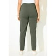 thumbnail image 2 of Catherines Women's Plus Size Suprema Studio Slim Leg Zip Pant, 2 of 4