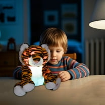 OKKVV Glow LED Plush Toy – 9.8 Inch Colored Light Animal Pillow, Soft Cuddly Plush for Kids, Interactive Luminous Toy, Birthday Gift, Cozy Snuggle Pillow